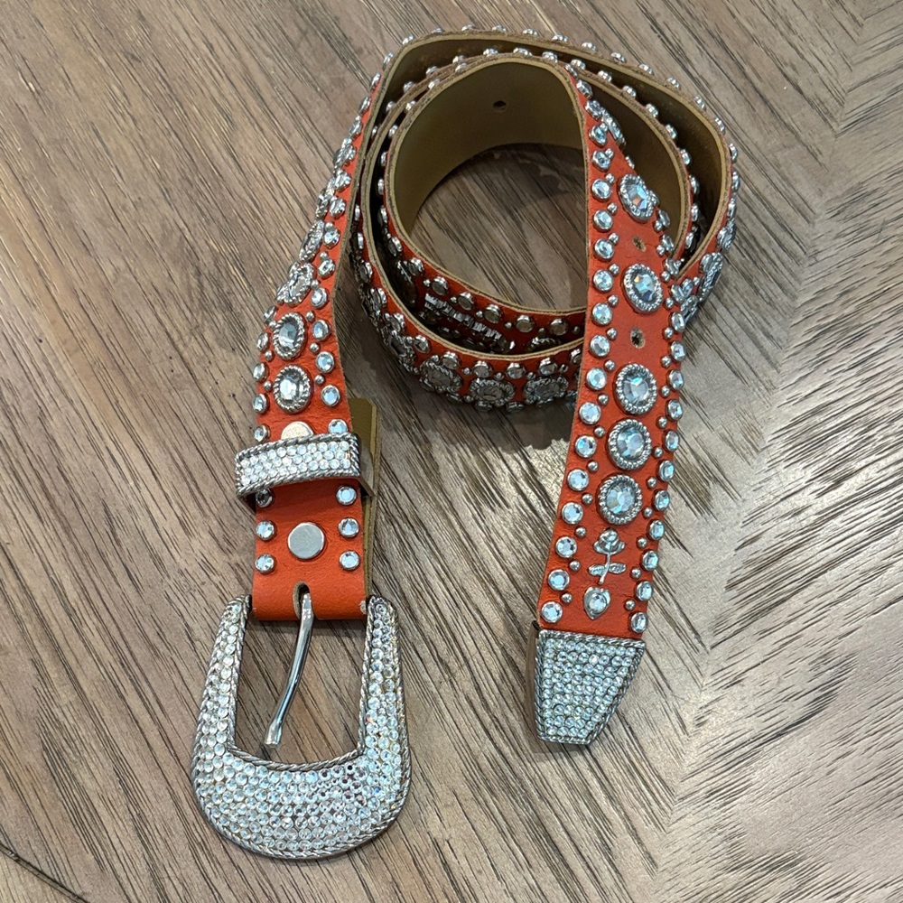 Vintage Kippys Swarovski Crystal Belt - Cowgirl Style